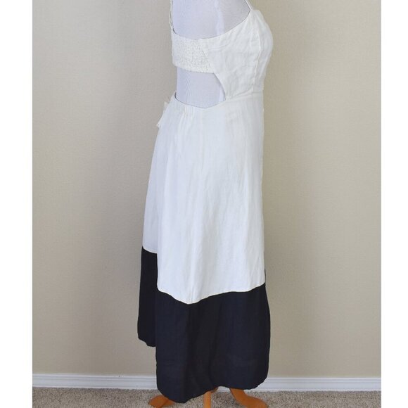 Maeve Colorblocked Contrast Midi Dress NEW - XL - Picture 4 of 10